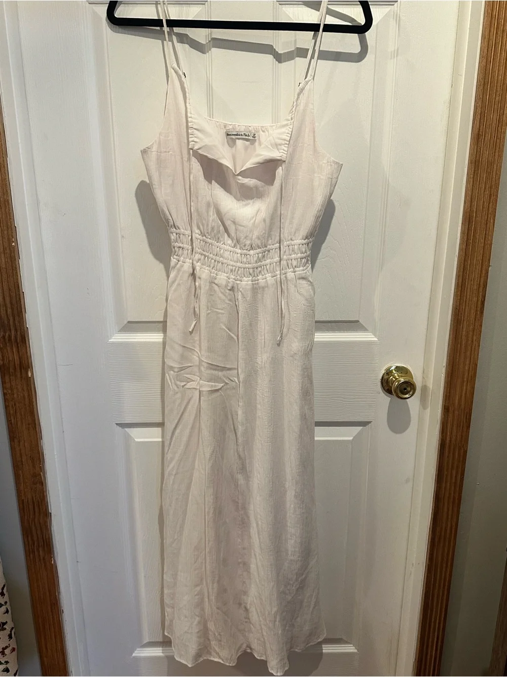 Abercrombie & Fitch Light Pink Maxi Dress